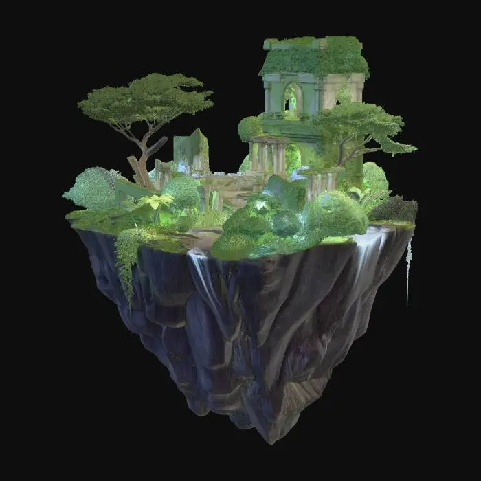 3D model for Skyborne Sanctuary
