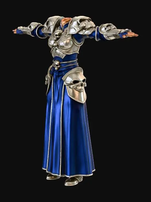 3D model for Skullbound Paladin