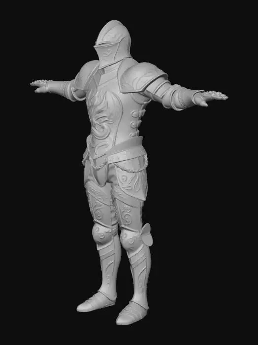 3D model for Dragon Plate Armour