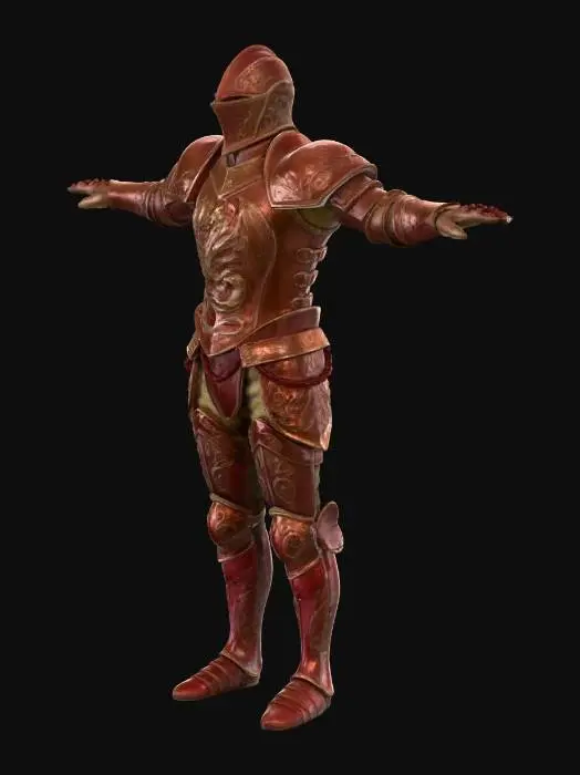 3D model for Dragon Plate Armour