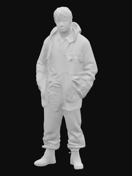 3D model for Erstelle Charakter Modell von einem obdachlosen jungen 