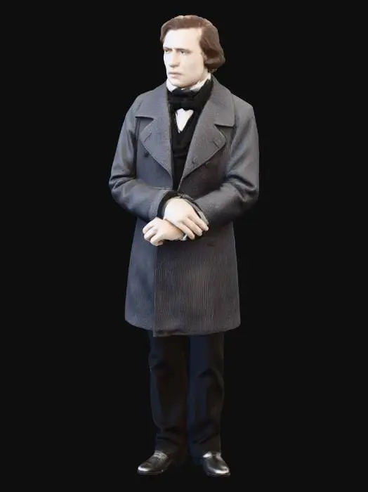 3D model for The Composer's Gaze