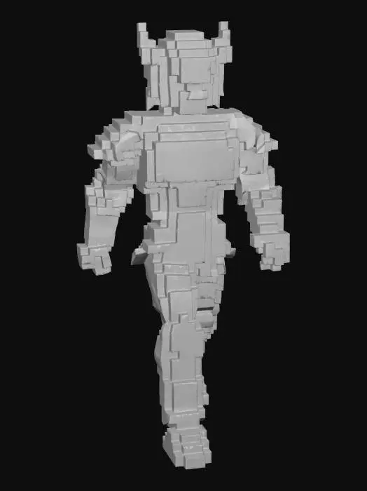 3D model for Crimson Knight, #EasterEgg2026#