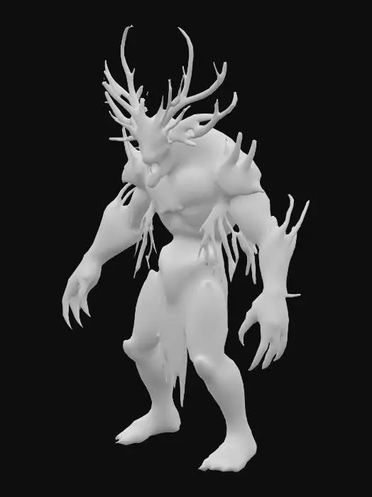 3D model for Horror character