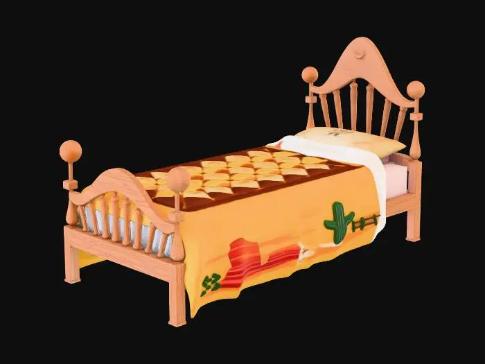 3D model for nouveau lit de andy