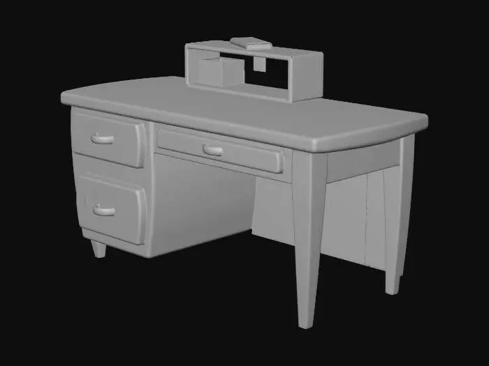 3D model for bureau vide