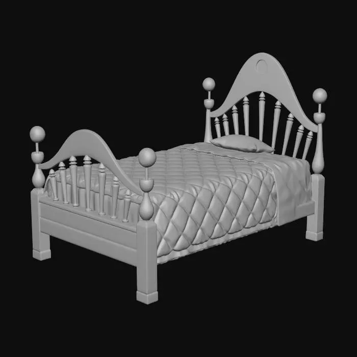 3D model for Space Adventure Twin Bed