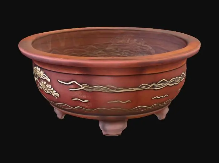 3D model for Bonsai Pot Elegance