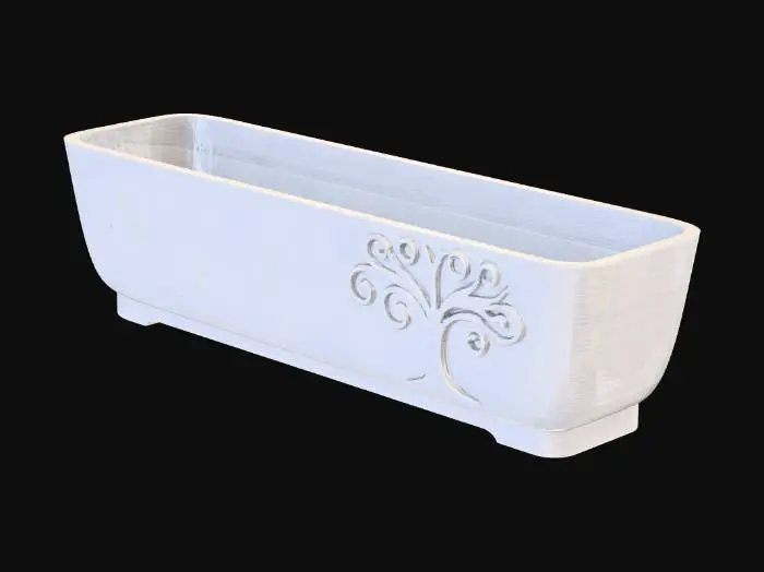 3D model for Elegant Planter Box