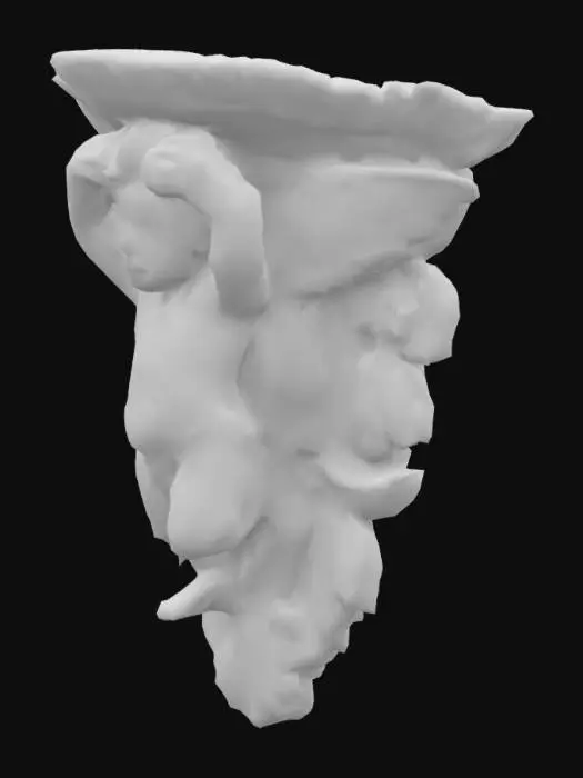 3D model for Cherubic Wall Sconce