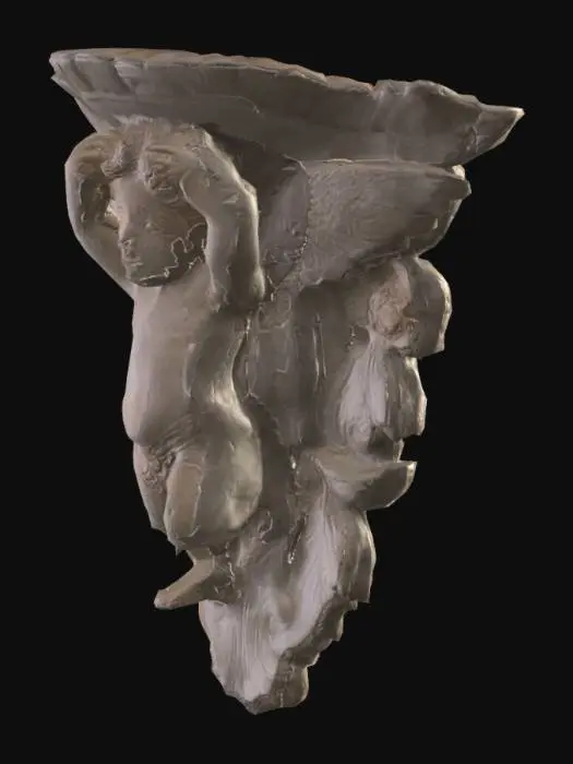 3D model for Cherubic Wall Sconce