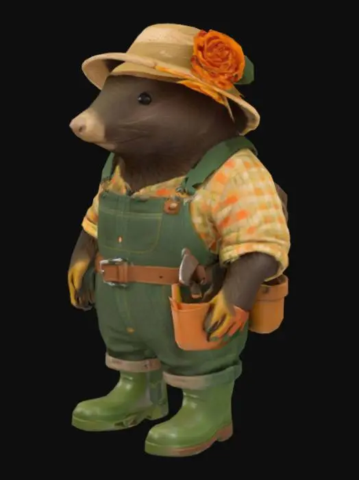 3D model for Gardener Mole