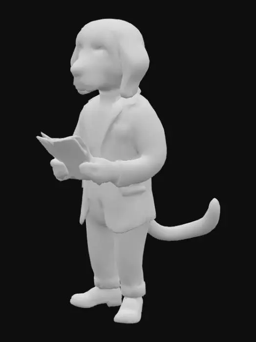 3D model for Sophisticated Beagle
