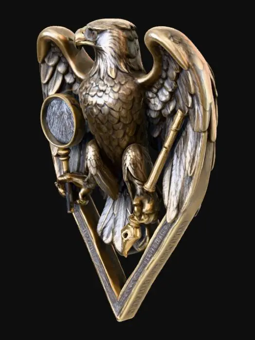 3D model for Eagle Emblem