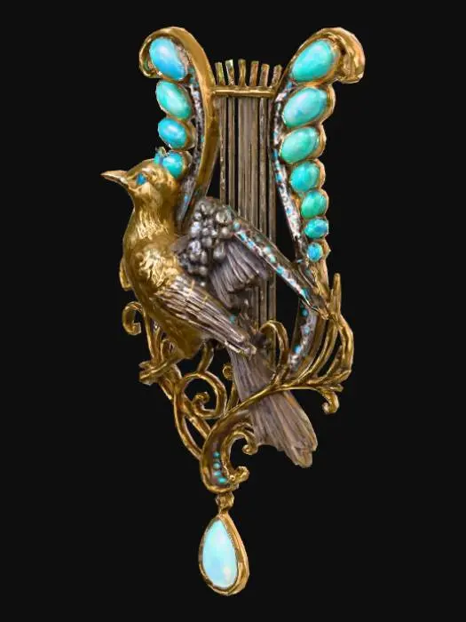 3D model for Opal Harp Symphony