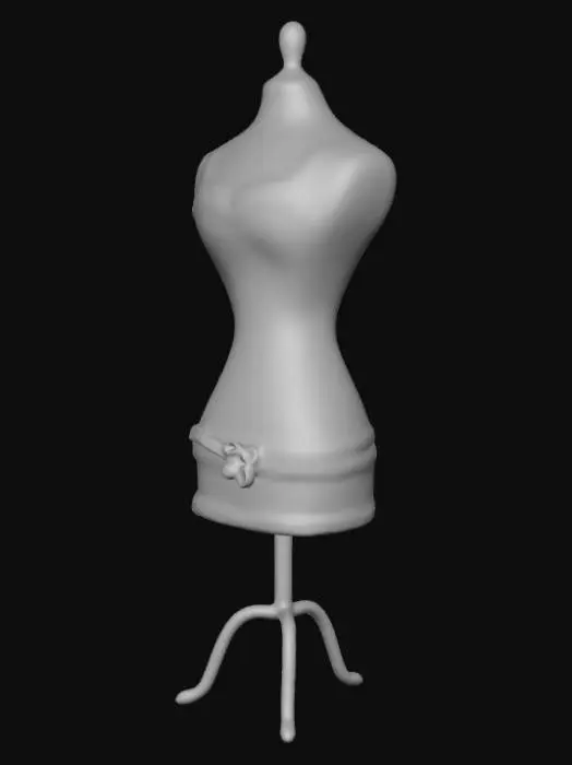 3D model for Vintage Mannequin Art