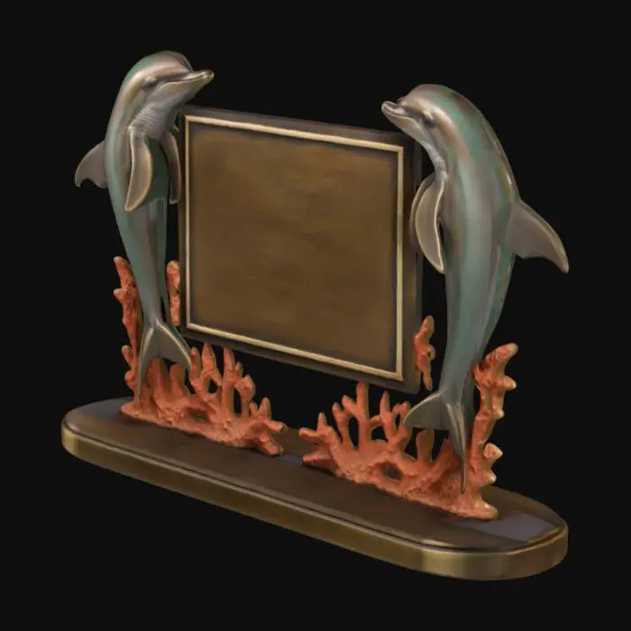 3D model for Dolphin Frame Display