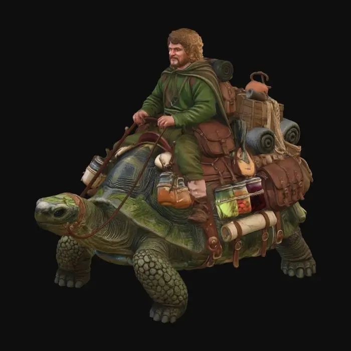 3D model for Adventurer Hobbit