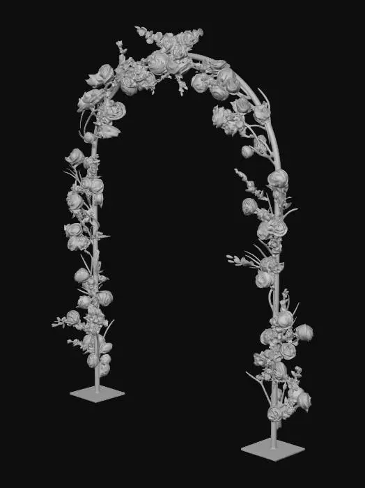 3D model for Wedding Arch