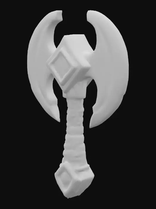 3D model for Blazing War Axe