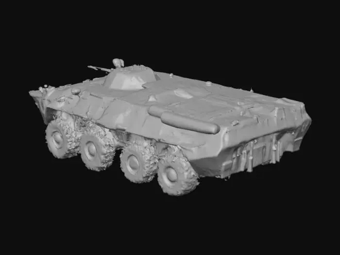 3D model for Armored Vehicle in Action