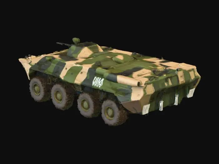 3D model for Armored Vehicle in Action