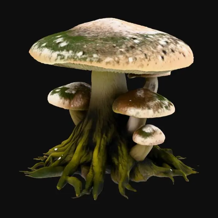 3D model for Giant Forest Mushrooms