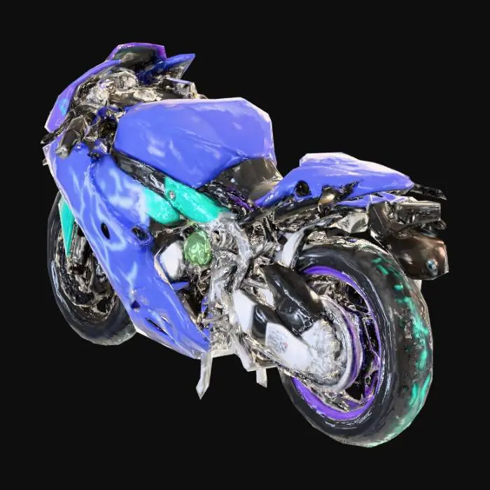 3D model for Thunder Ride