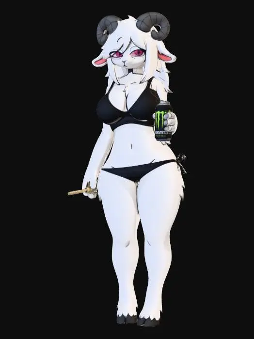 3D model for Energized Baphomet