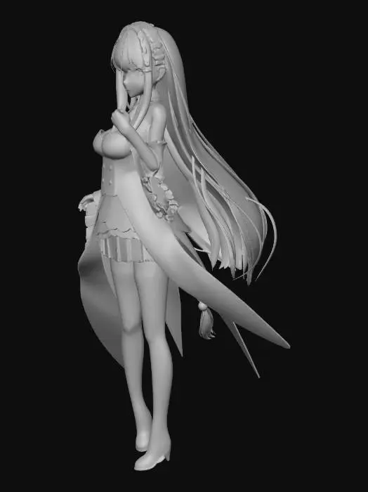 3D model for 艾米莉亚
