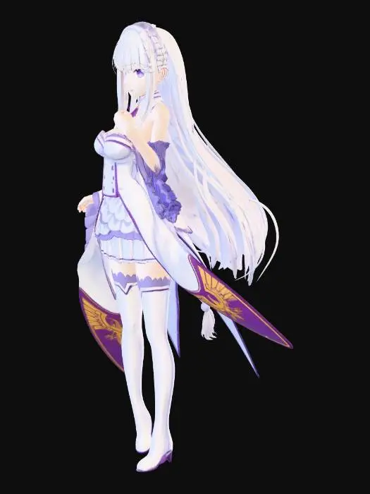 3D model for 艾米莉亚