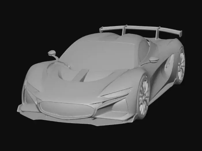 3D model for Superdeportivo