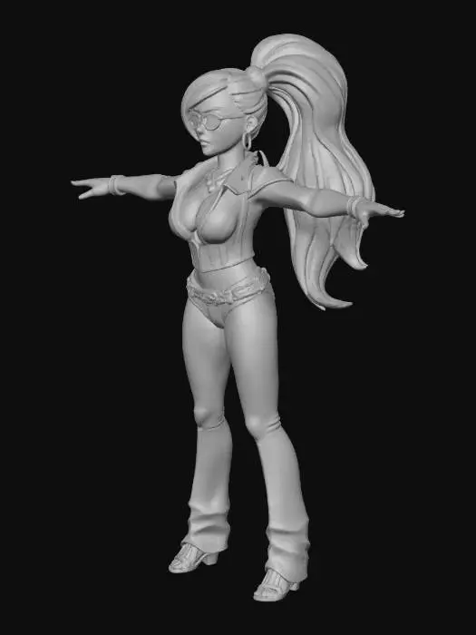 3D model for Vibrant Diva
