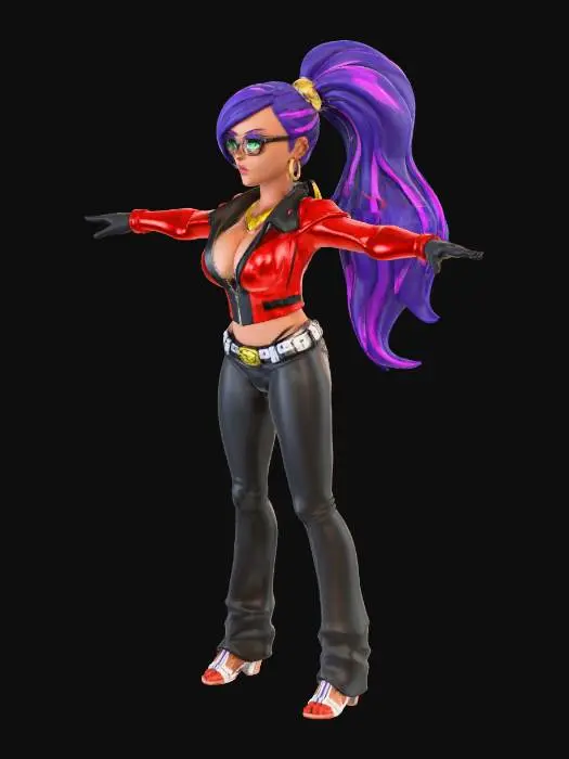 3D model for Vibrant Diva