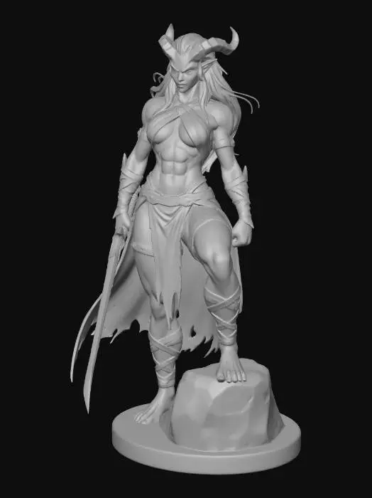 3D model for Crimson Emberblade