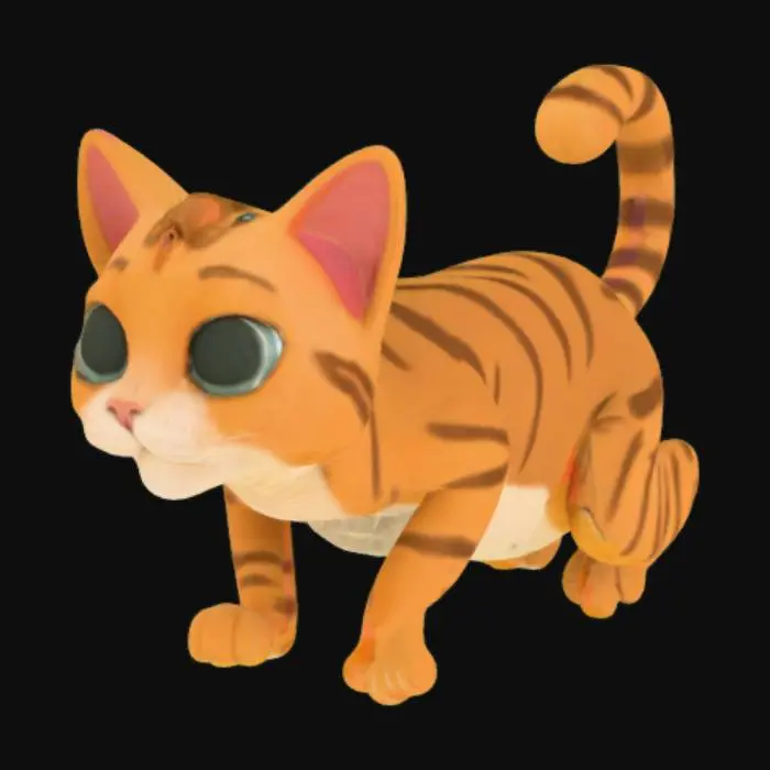 3D model for cat