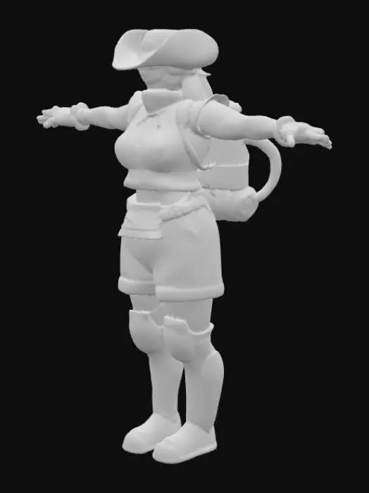 3D model for Purple Guardian