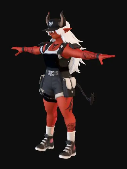 3D model for Red Rebel