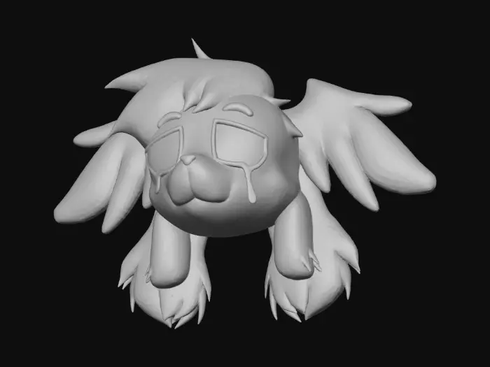 3D model for Tearful Paws
