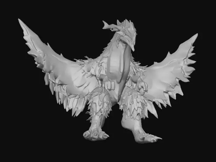 3D model for Ultra Kaiju Basser Maga