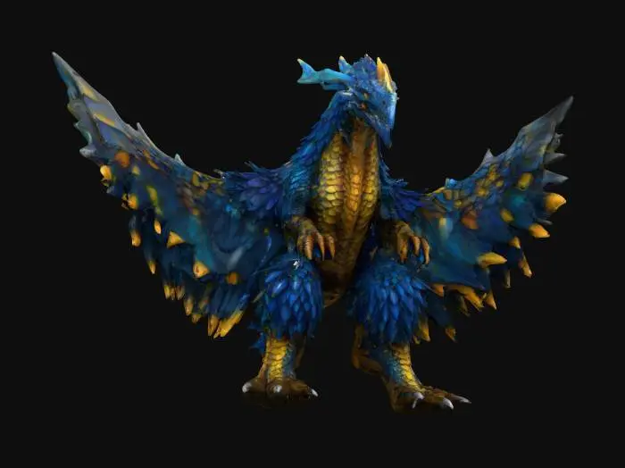 3D model for Ultra Kaiju Basser Maga