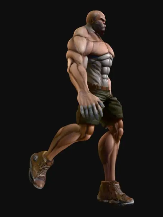 3D model for Titan Warrior