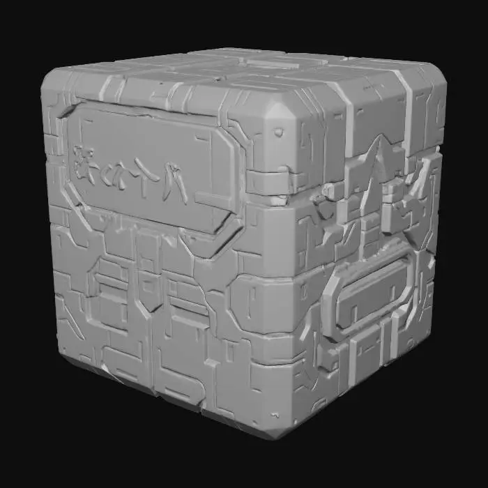 3D model for Cyber Cube