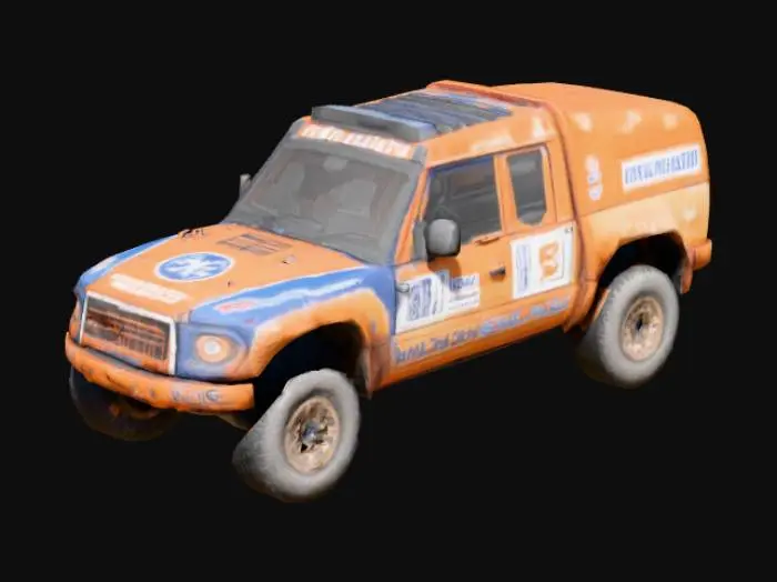 3D model for Desert Rally Challenge