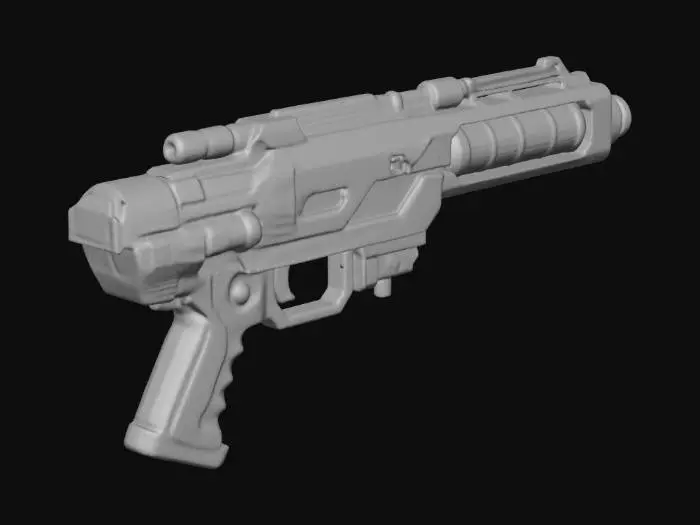 3D model for Futuristic Blaster