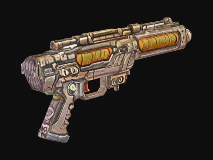 3D model for Futuristic Blaster