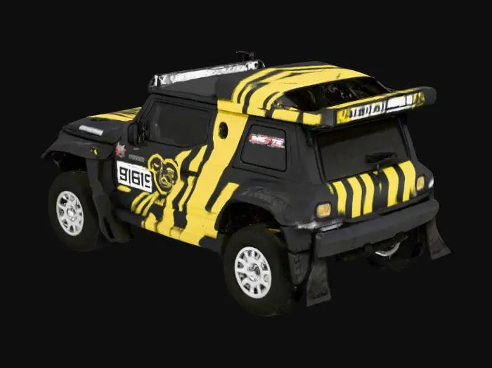 3D model for Desert Racer