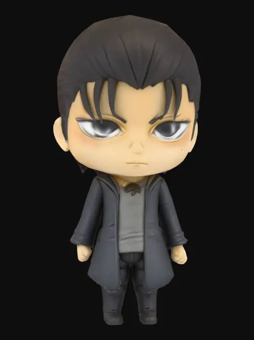 3D model for Chibi Figure with Green Eyes