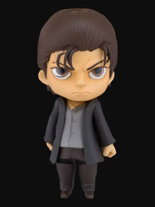 3D model for Chibi Figure with Green Eyes