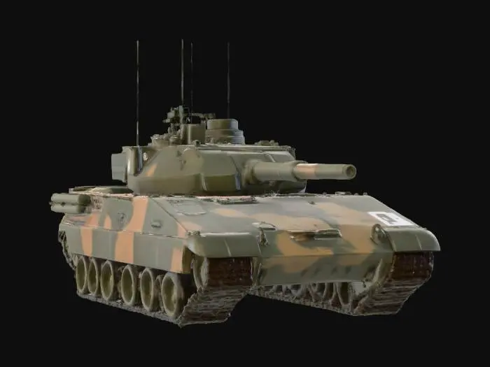 3D model for Ein Leopard Panzer